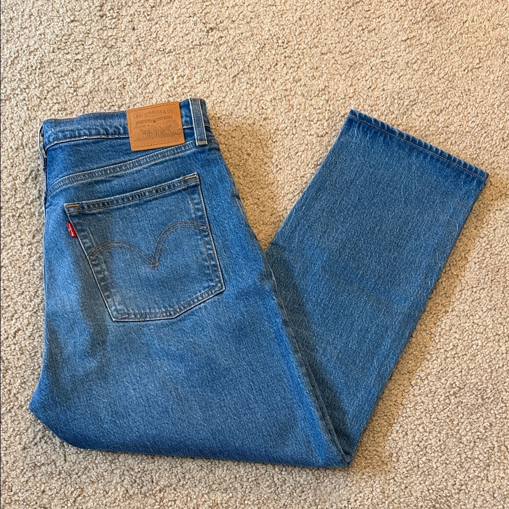 Levi’s Premium Wedgie Straight Ankle Jeans